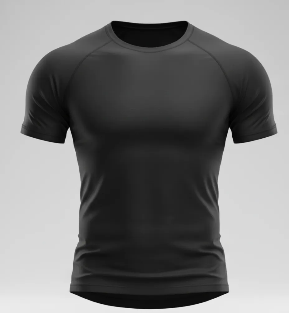 Custom Fitted Raglan Muscle Training T-Shirt